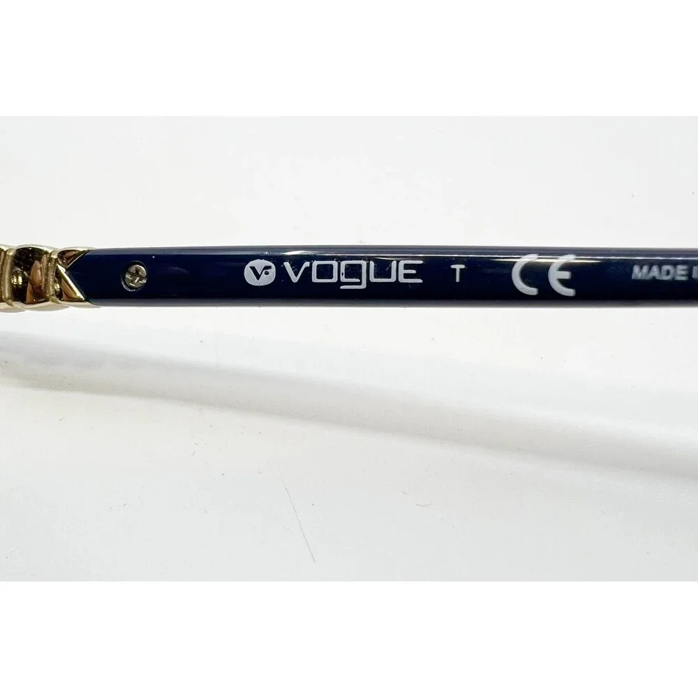 Vogue Eyeglasses Womens Blue VO 4062-B 5051 Cat Eye 52-18-140